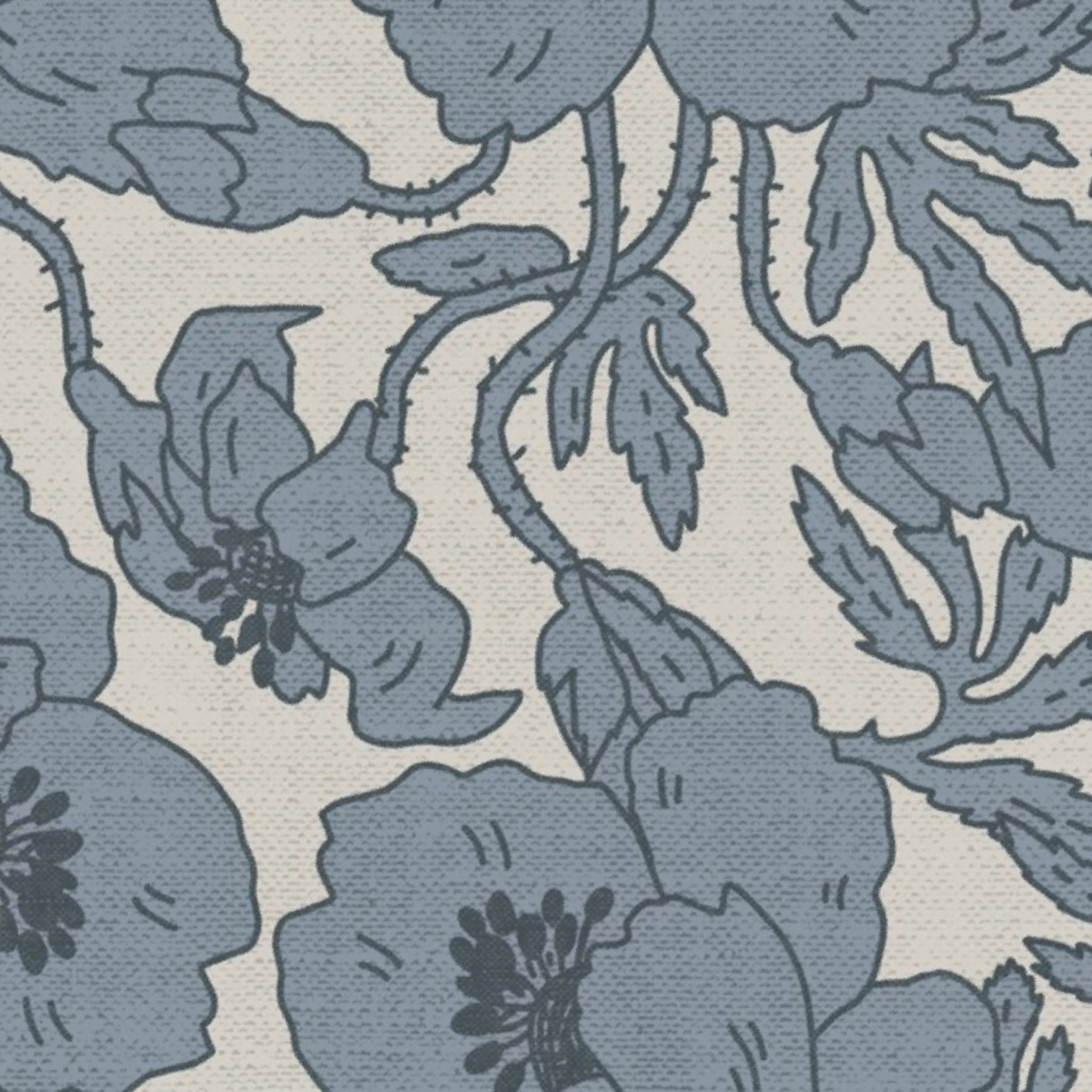 POPPY BLUE Wallpaper by holli_zollinger