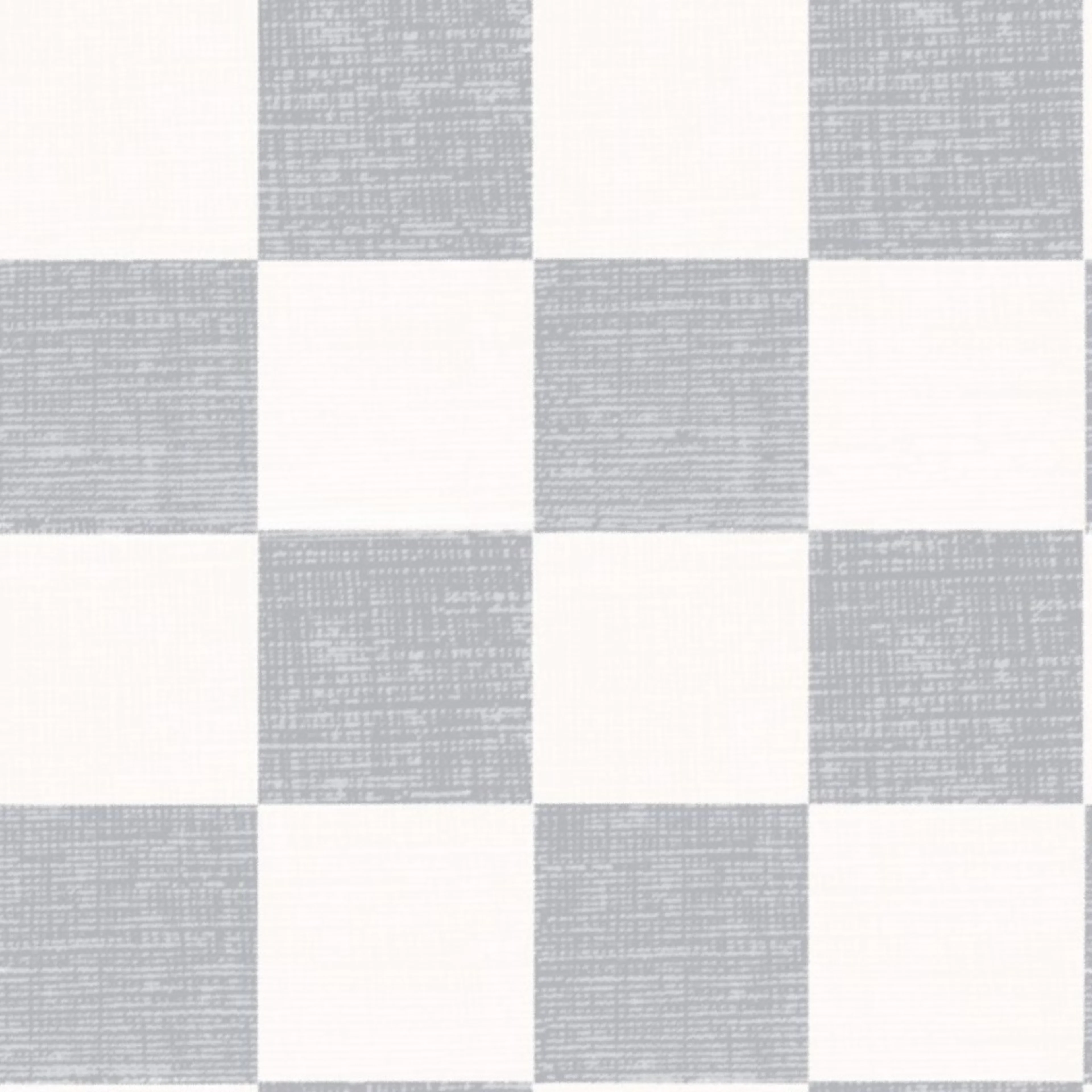 Wallpaper in Checkered Linen Texture Gray by melissajohnsondesign