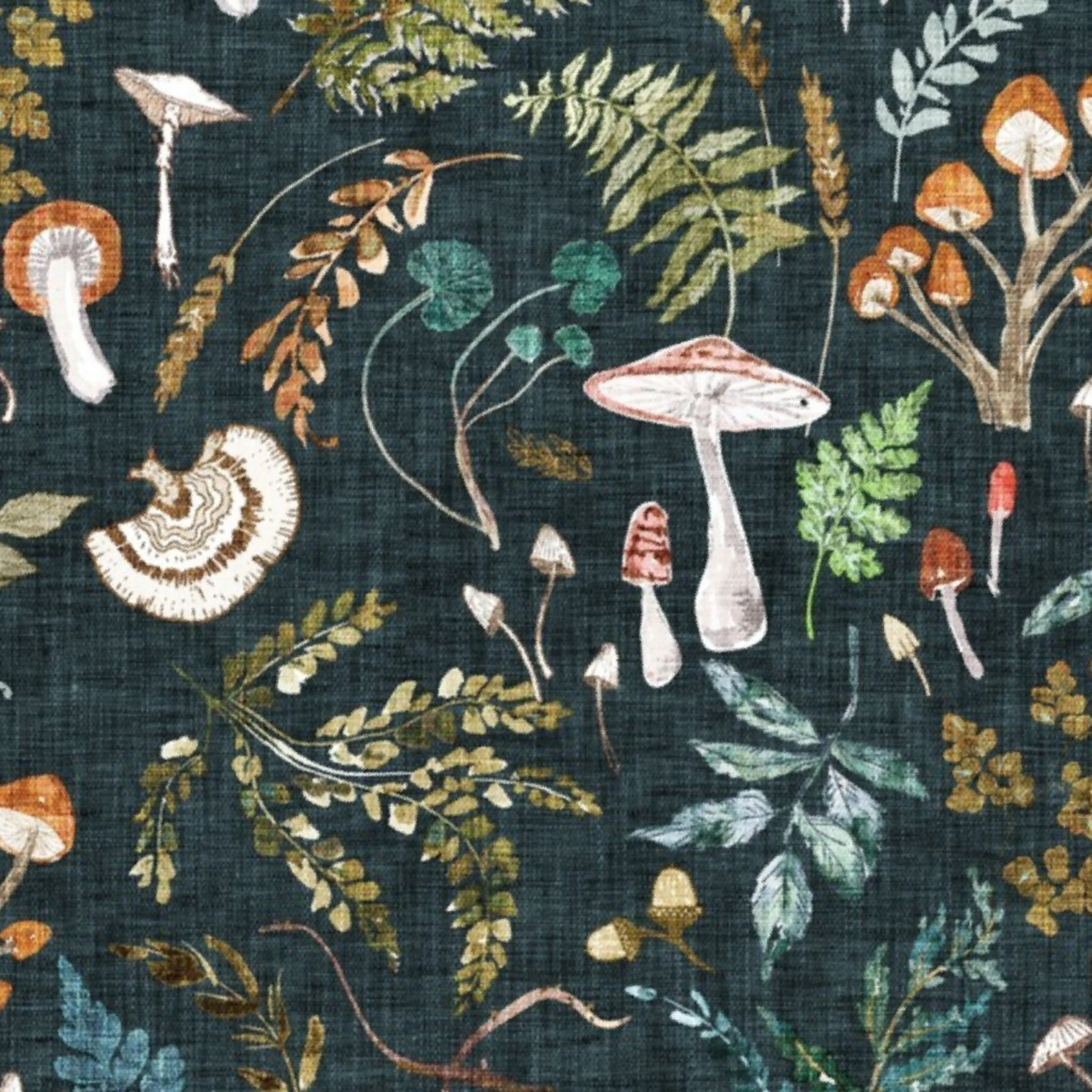 Mushroom Grove Wallpaper by nouveau_bohemian