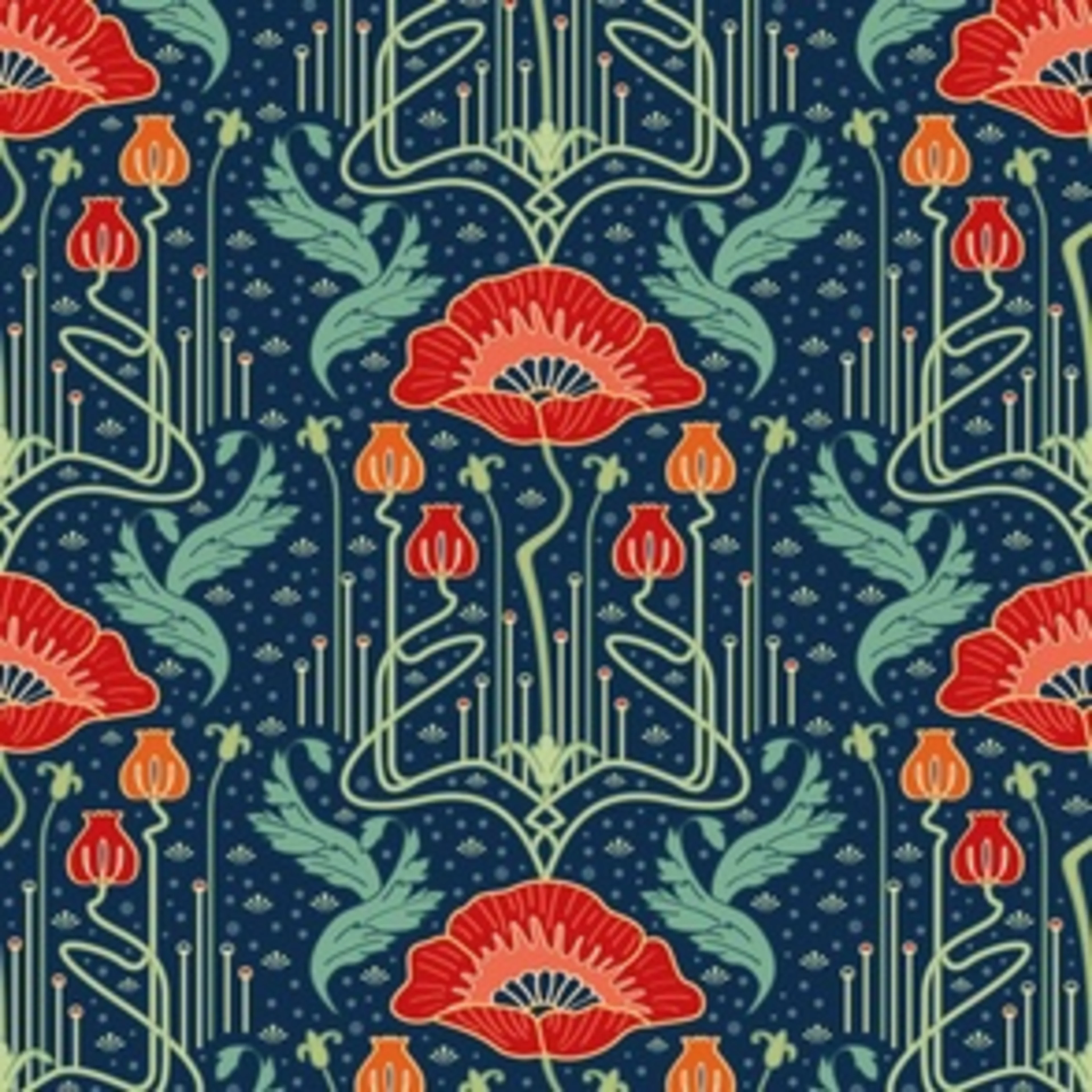 Art Nouveau design by bamokreativ